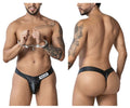 CandyMan Police Thongs - Black