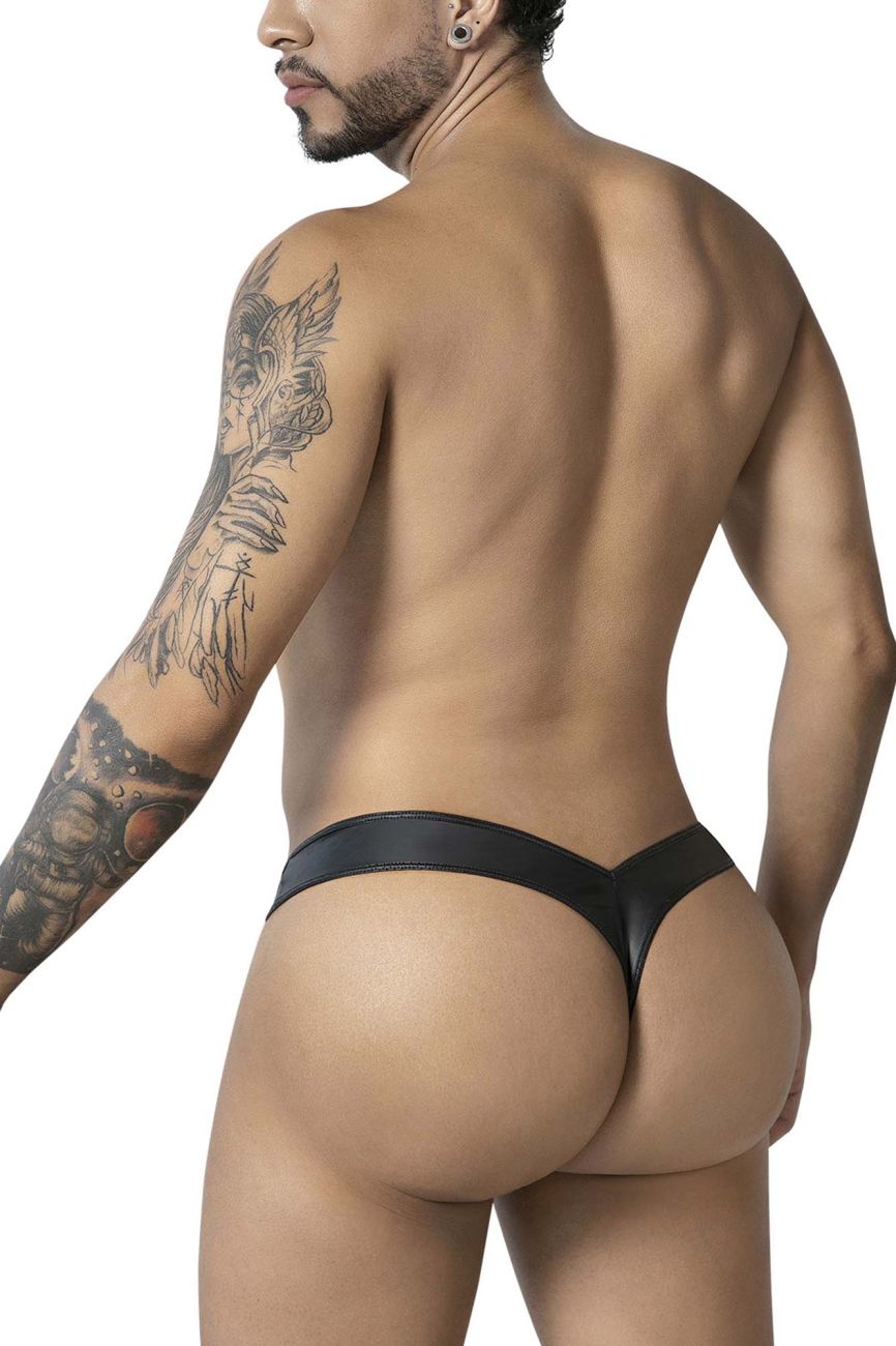 CandyMan Police Thongs - Black