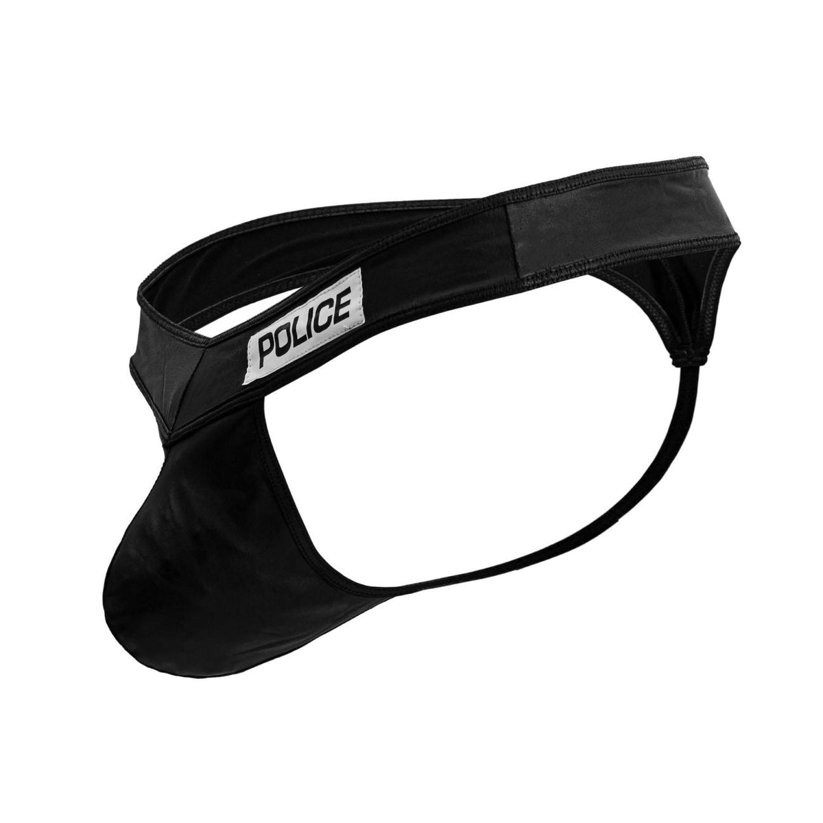 CandyMan Police Thongs - Black