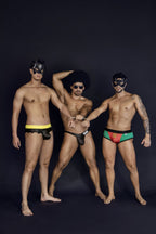 CandyMan Police Thongs - Black