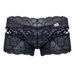 CandyMan Criss-Cross Lace Trunks - Navy