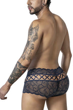 CandyMan Criss-Cross Lace Trunks - Navy