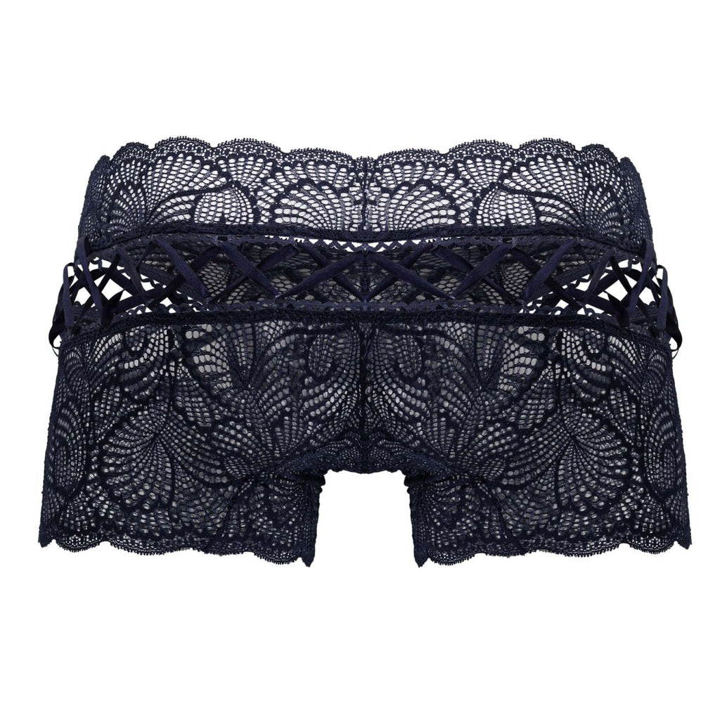 CandyMan Criss-Cross Lace Trunks - Navy