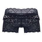 CandyMan Criss-Cross Lace Trunks - Navy
