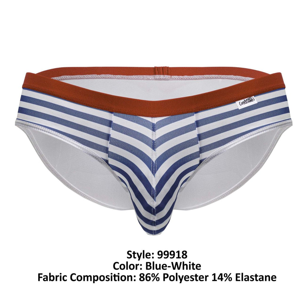 CandyMan Sailor Briefs - Blue-White