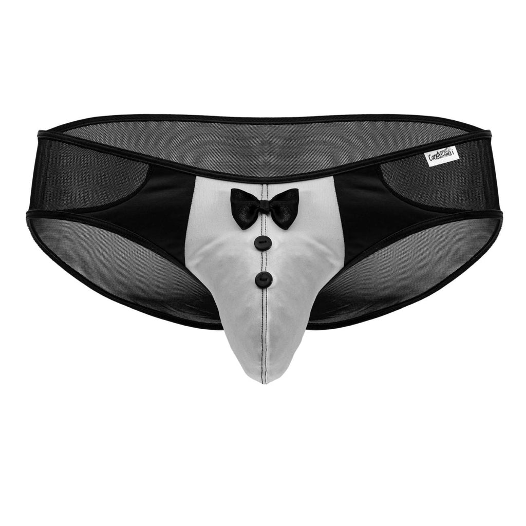CandyMan Tuxedo Briefs - Black-White