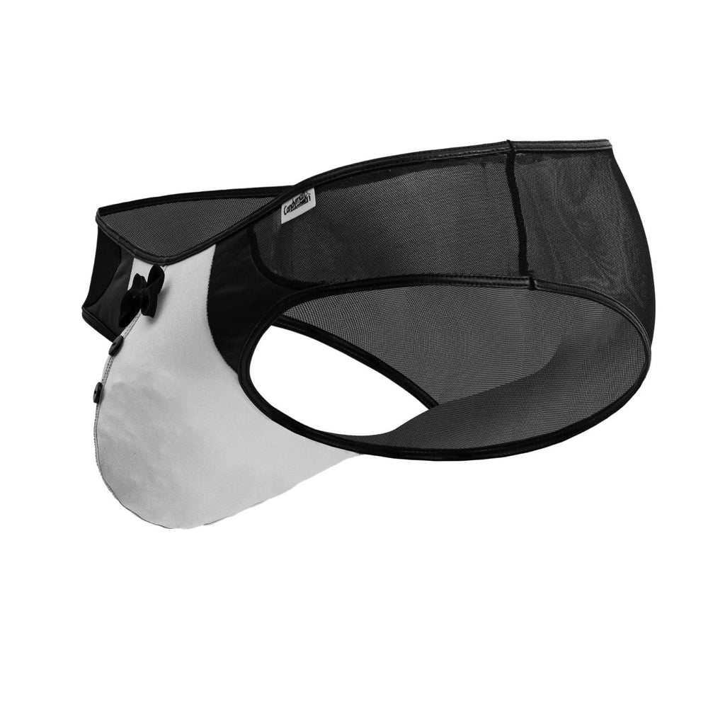 CandyMan Tuxedo Briefs - Black-White