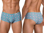CandyMan Printed Low Rise Trunks - Printed Blue