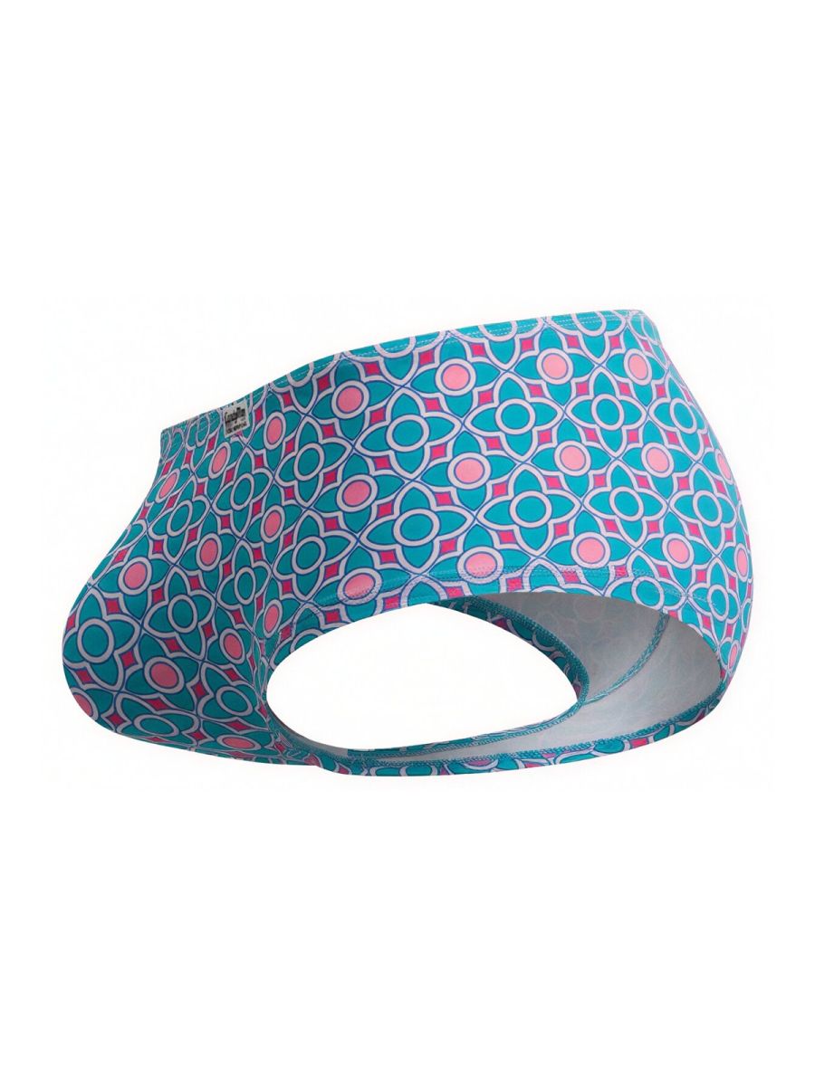 CandyMan Printed Low Rise Trunks - Printed Blue