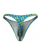 CandyMan Printed Thong - Printed Turquoise