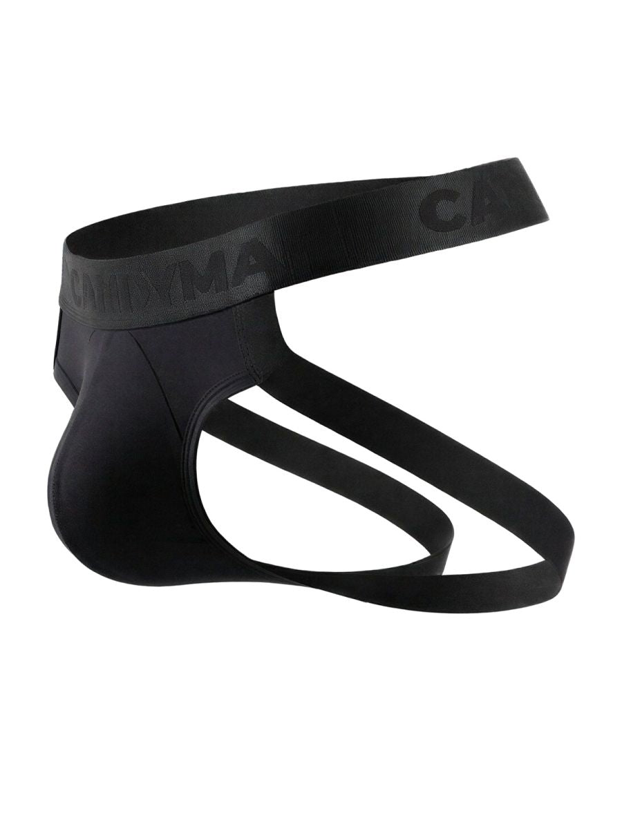CandyMan Supportive Strappy Jockstrap - Black