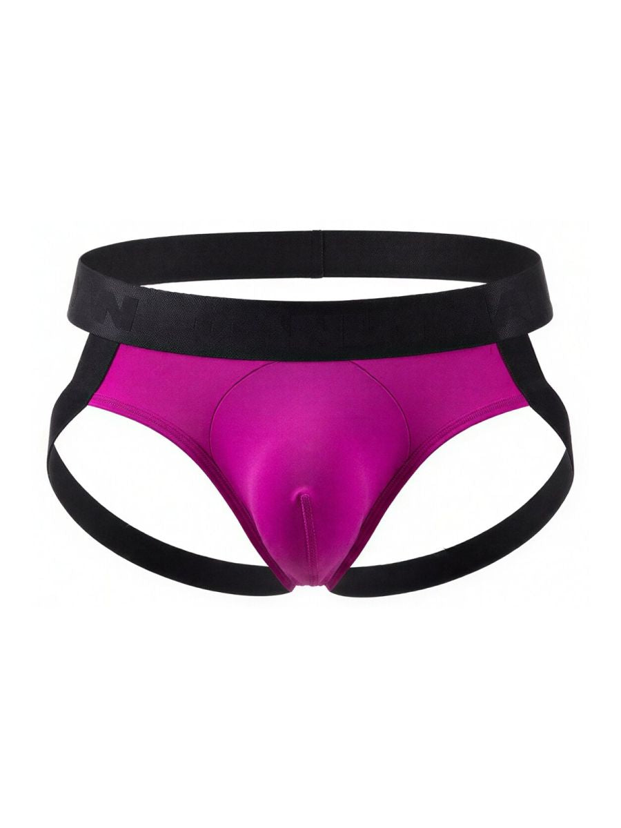 CandyMan Supportive Strappy Jockstrap - Magenta