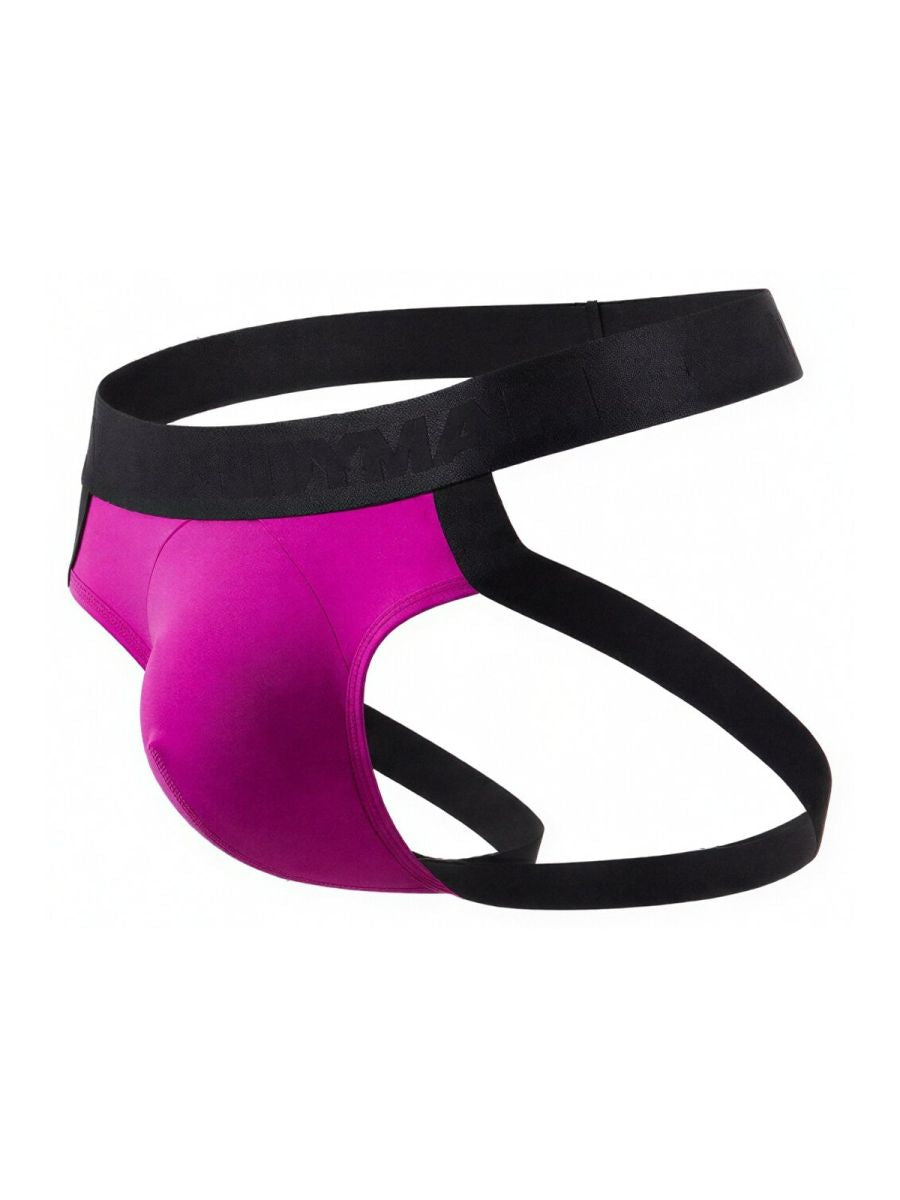 CandyMan Supportive Strappy Jockstrap - Magenta