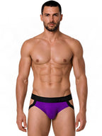 CandyMan Supportive Strappy Jockstrap - Orchid