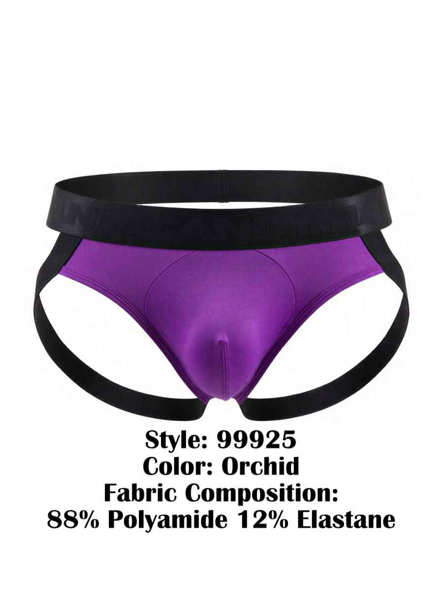 CandyMan Supportive Strappy Jockstrap - Orchid
