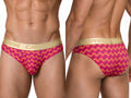 CandyMan Printed Briefs - Printed Pink