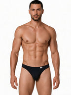 CandyMan Bikini Sleek Low Rise Brief - Black