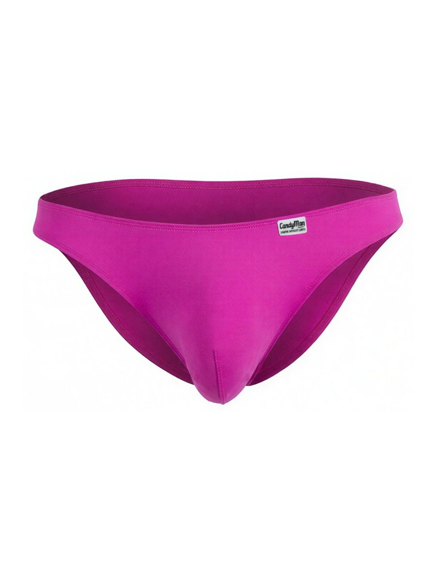 CandyMan Bikini Sleek Low Rise Brief - Magenta