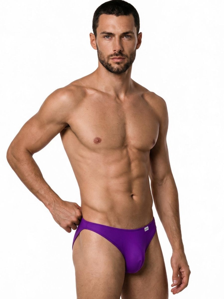CandyMan Bikini Sleek Low Rise Brief - Orchid