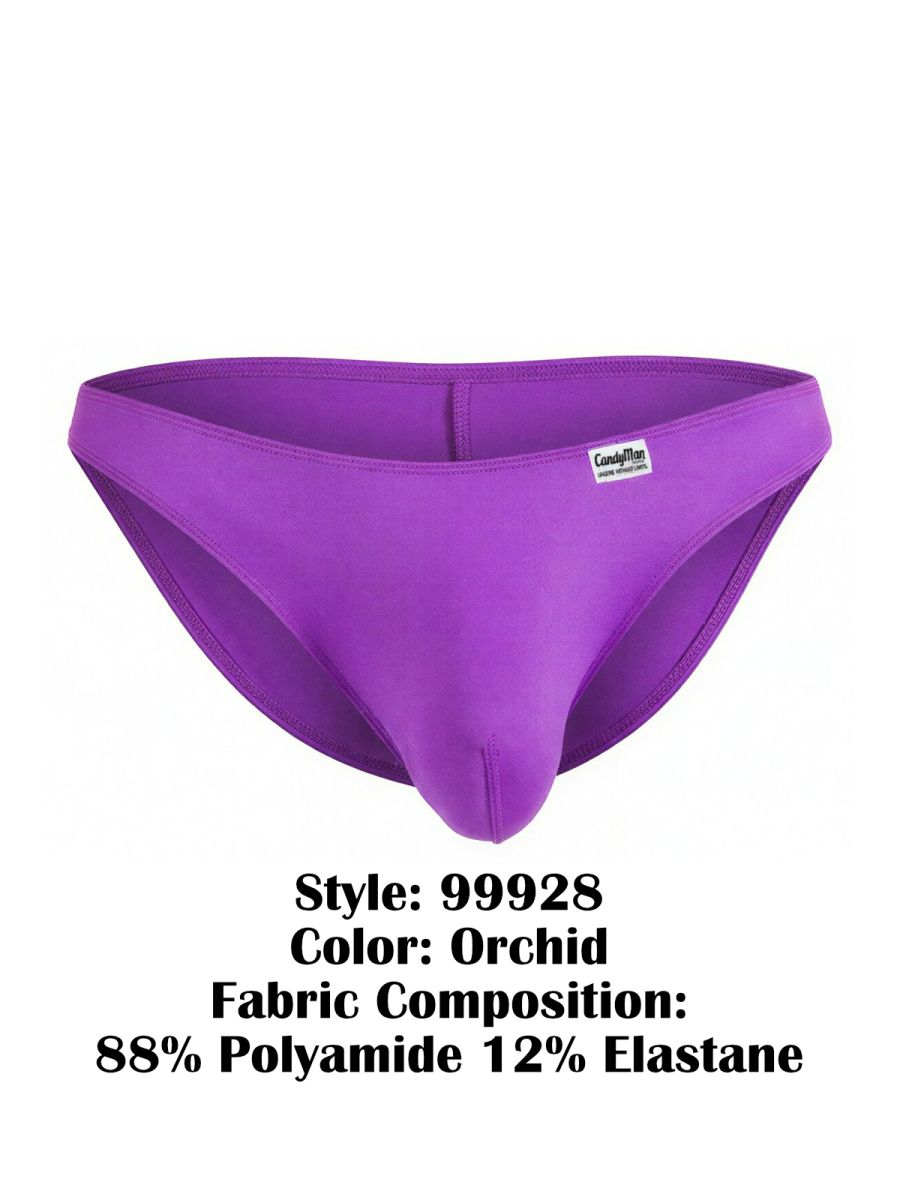 CandyMan Bikini Sleek Low Rise Brief - Orchid