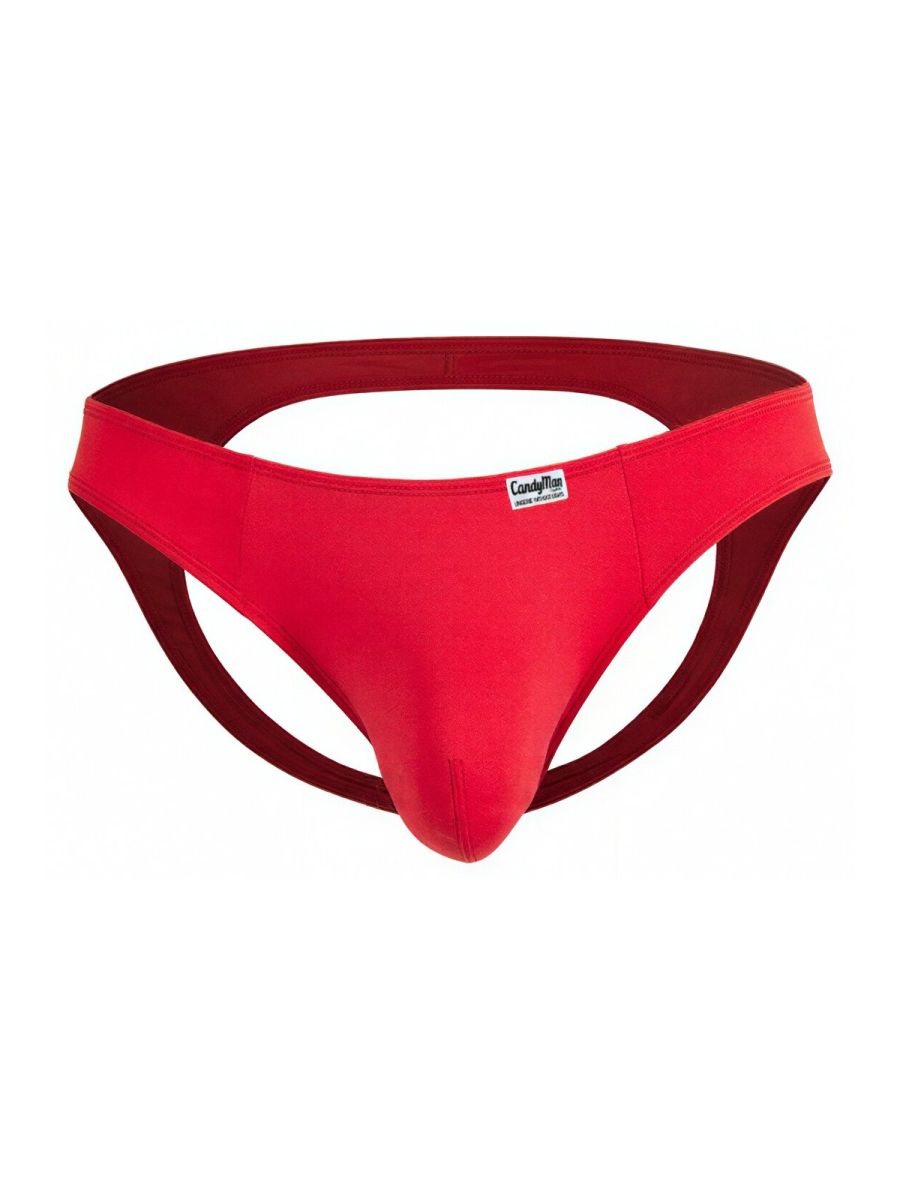 CandyMan Sleek Modern Jockstrap - Red
