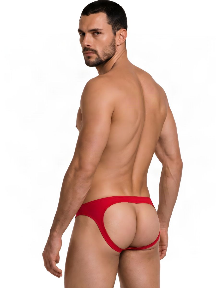 CandyMan Sleek Modern Jockstrap - Red
