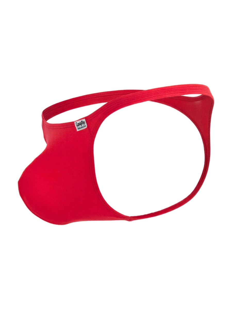 CandyMan Sleek Low Rise Thong - Red