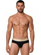 CandyMan Sleek Contour Briefs - Black