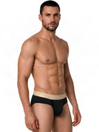 CandyMan Sleek Contour Briefs - Black