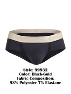 CandyMan Sleek Contour Briefs - Black