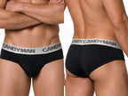 CandyMan Sleek Contour Briefs - Black
