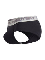 CandyMan Sleek Contour Briefs - Black