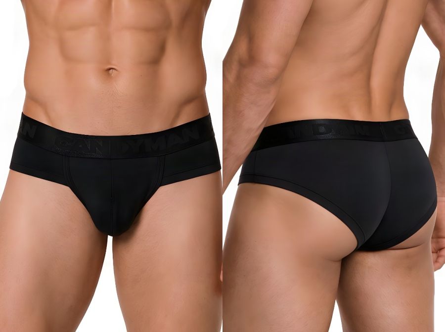 CandyMan Sleek Contour Briefs - Black