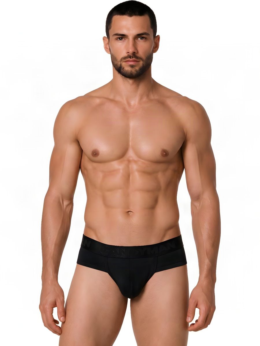 CandyMan Sleek Contour Briefs - Black