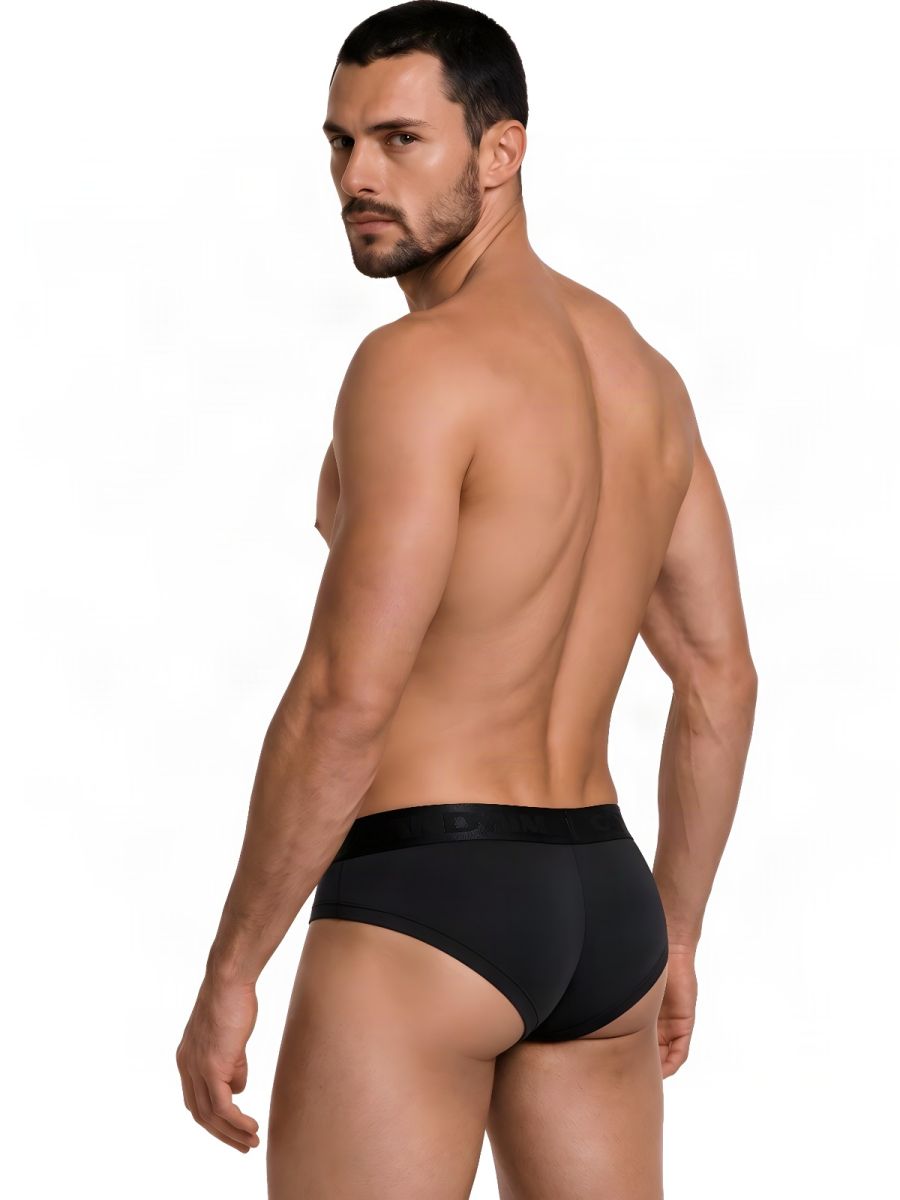 CandyMan Sleek Contour Briefs - Black