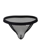 CandyMan Seductive Mesh Bikini - Black Mesh