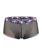 CandyMan Breathable Mesh Tropical Trunks - Black