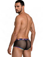 CandyMan Breathable Mesh Tropical Trunks - Black