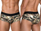 CandyMan Supportive Contour Pouch Low Rise Trunks - Camo