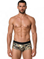 CandyMan Supportive Contour Pouch Low Rise Trunks - Camo