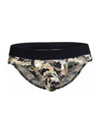 CandyMan Contoured Support Low Rise Briefs - Camo