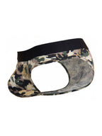 CandyMan Contoured Support Low Rise Briefs - Camo