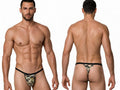 CandyMan Minimalist Low Rise Micro Thong - Camo