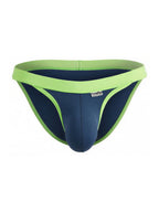 CandyMan Bikini Athletic Low Rise Brief - Navy