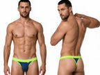 CandyMan Sporty Athletic Thong - Navy