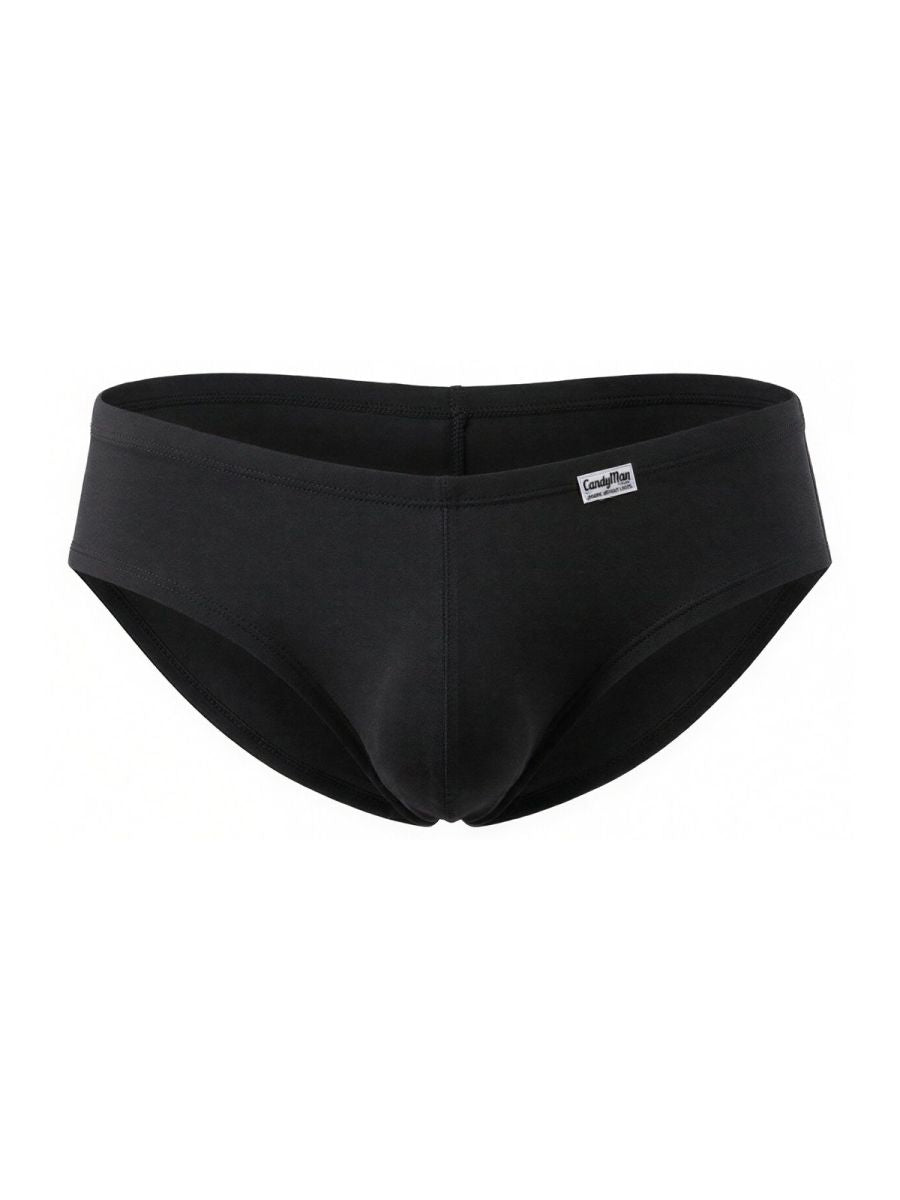 CandyMan Sleek Low Rise Trunks - Black