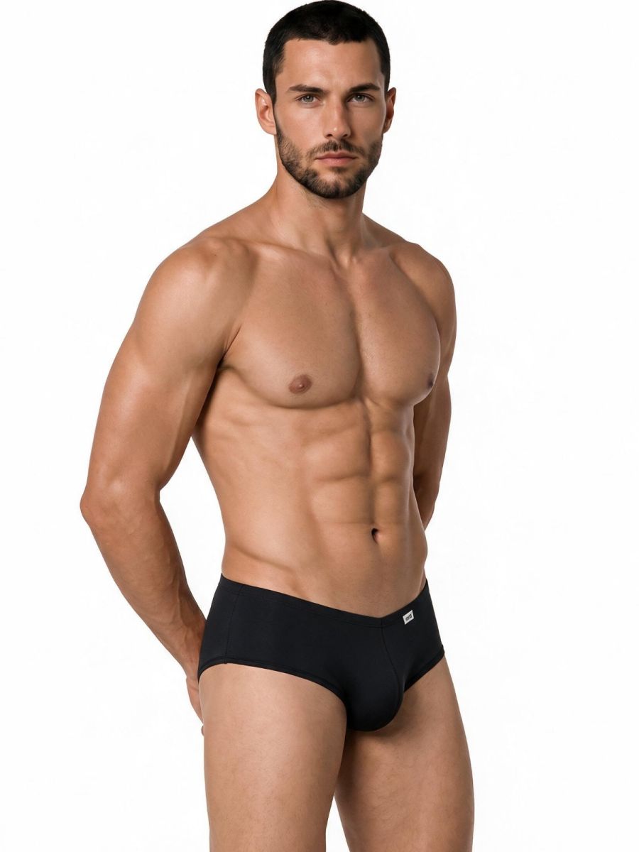 CandyMan Sleek Low Rise Trunks - Black