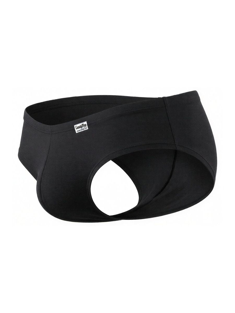 CandyMan Sleek Low Rise Trunks - Black