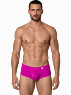 CandyMan Sleek Low Rise Trunks - Magenta