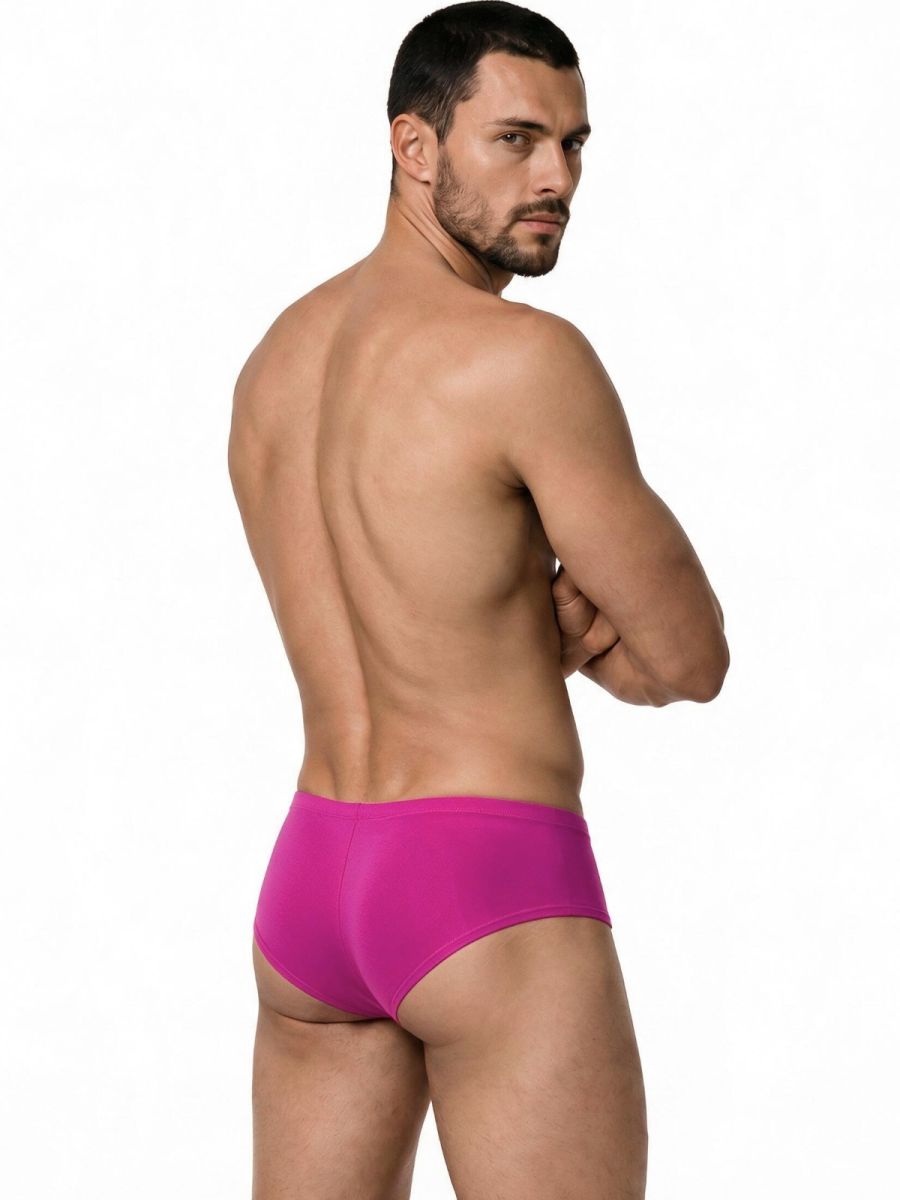 CandyMan Sleek Low Rise Trunks - Magenta